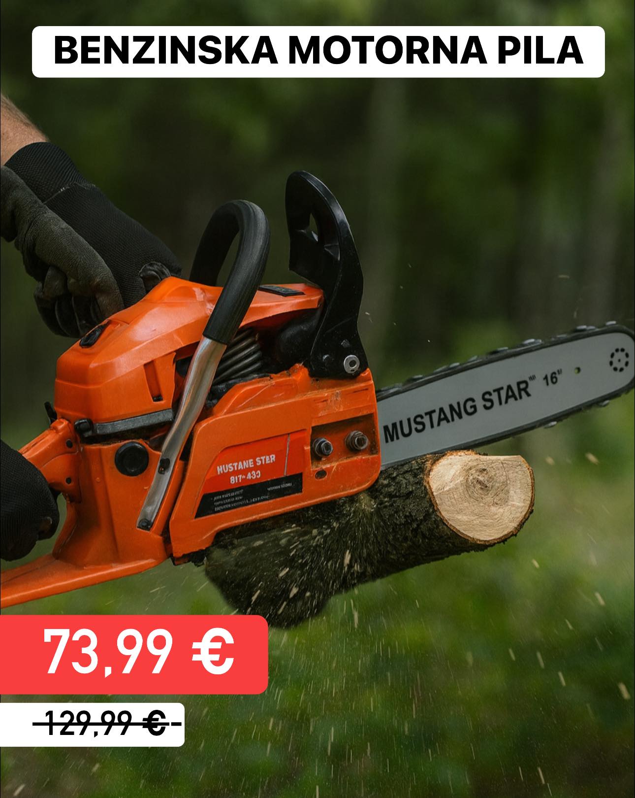 MT-852 Benzinska Motorna Pila – 6.2 KS